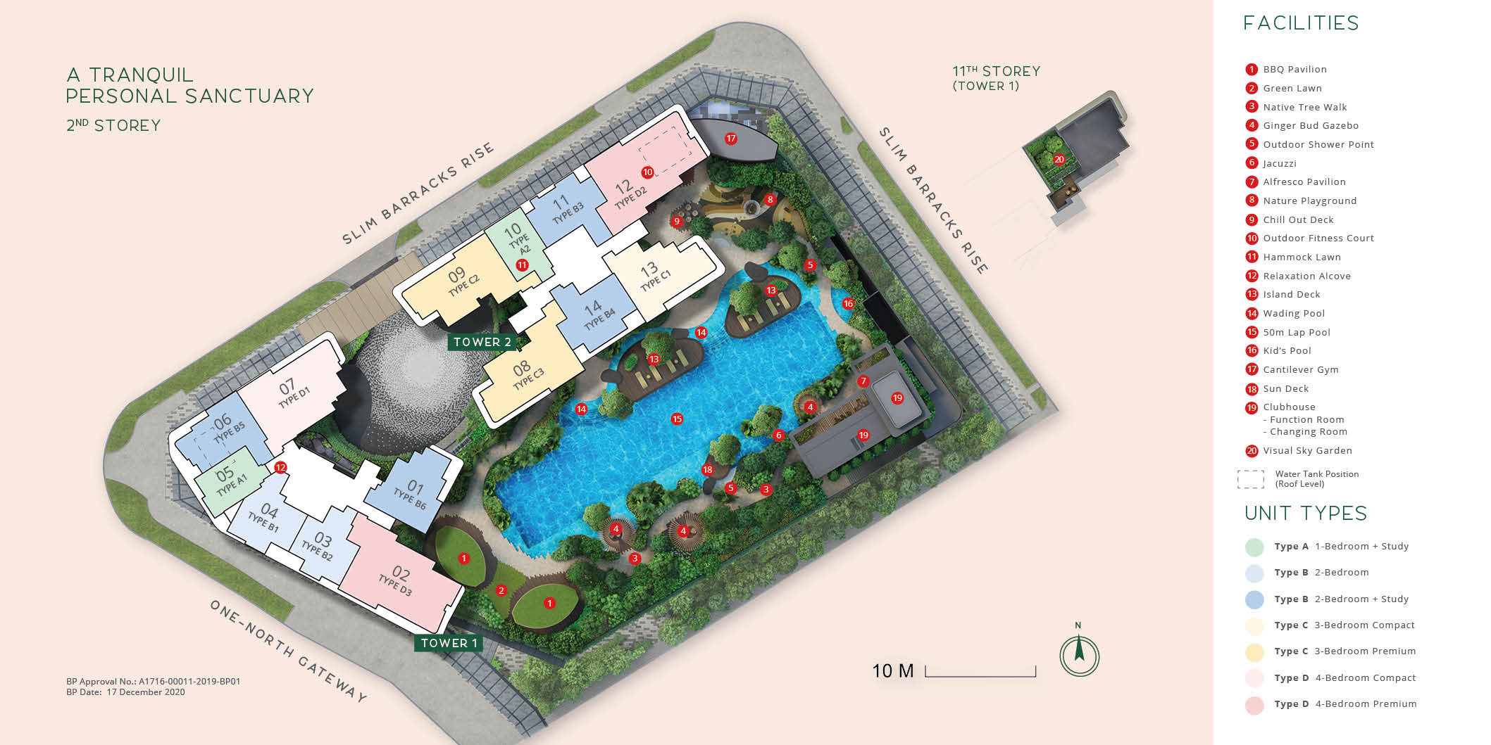 One North Eden Site Plan